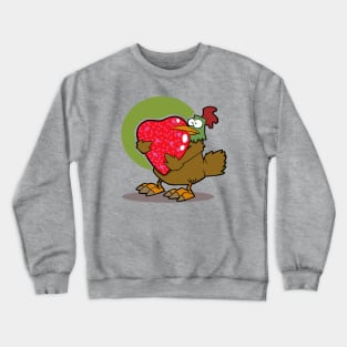 Chicken Valentine Crewneck Sweatshirt